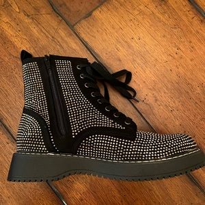 Madden Girl Rhinestone Boots